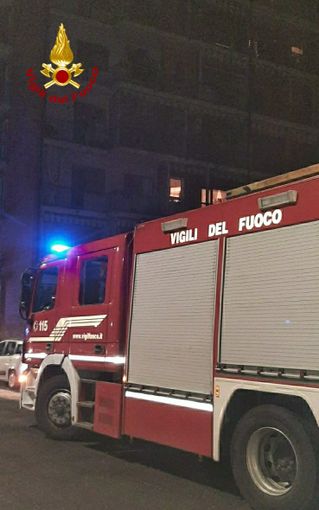incendio in via berrino