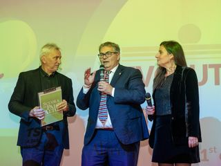 Da sinistra, Enrico Banchi, Enrico Anghilante, Chiara Osnago Gadda