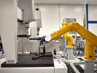 I macchinari al lavoro