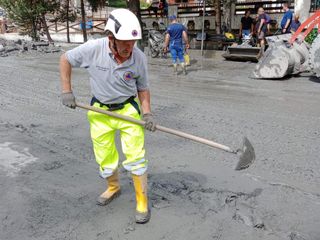 La Protezione civile di Cavour a Bardonecchia lo scorso anno
