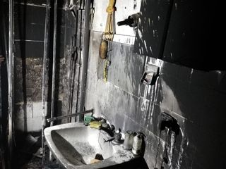 Bibiana incendio bagno
