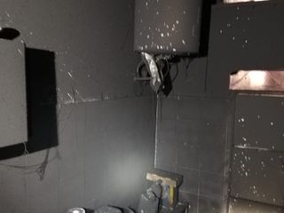 Bibiana incendio bagno