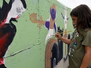 I bimbi al lavoro (Foto di Cinzia Consolati)
