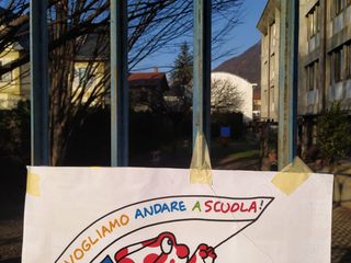 Val Pellice protesta contro la dad