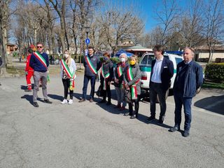 L’arrivo dei profughi a Vigone