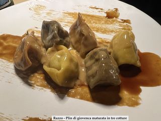 Plin di giovenca maturata in tre cotture