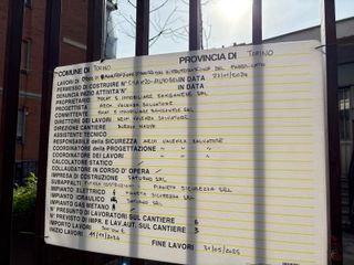 L'ex sede di Telestudio in via Rocca de' Baldi