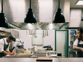 La cucina di Gaf e chef Christian Robles