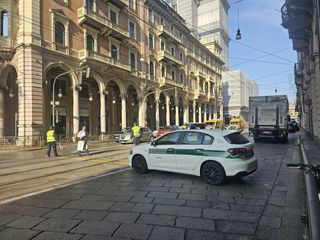 Manifestazione nel centro di Torino contro la guerra