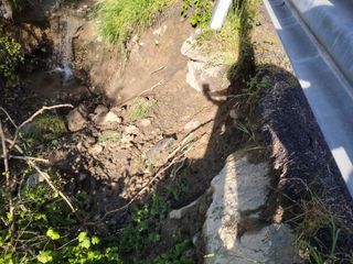 Sopralluogo sulle strade colpite dal maltempo