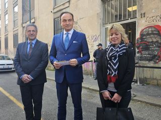 Sopralluogo nei nuovi spazi destinati all'ufficio stranieri Sopralluogo nei nuovi spazi destinati all'ufficio stranieri