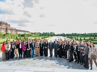 La visita del presidente Mattarella alla Reggia di Venaria