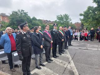 Cerimonia a Carignano in memoria di Giovanni Manescotto
