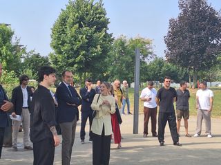 Nuova vita per il Parco Peccei tra arte e attività sportiva