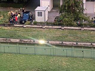 Intervento della Polizia a Mirafiori Intervento della Polizia a Mirafiori