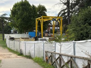 Cantieri per i lavori in corso Unità d'Italia Cantieri per i lavori in corso Unità d'Italia
