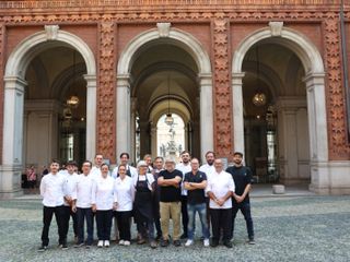 Torino ha celebrato la cucina italiana all'ombra di Palazzo Carignano Torino ha celebrato la cucina italiana all'ombra di Palazzo Carignano