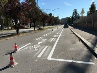 Nuova pista ciclabile in corso Giambone