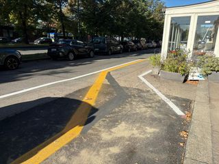 Nuova pista ciclabile in corso Giambone