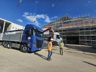Il cantiere di Torino Esposizioni - foto d'archivio