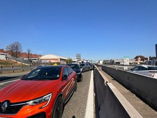 Incidente in tangenziale, direzione Sud, a Torino Incidente in tangenziale, direzione Sud, a Torino