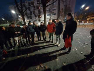 Incontro tra residenti e l'assessore Porcedda in via Plava