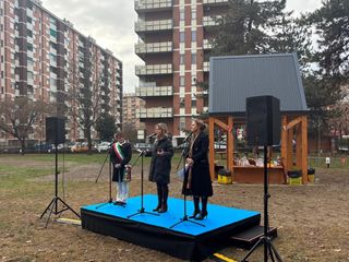 Torino, inaugurato il nuovo giardino didattico alla scuola Don Milani