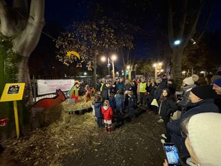 Inaugurato il presepe di Natale ad Aurora Inaugurato il presepe di Natale ad Aurora