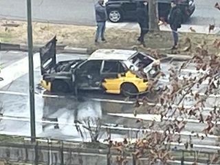L'incendio è avvenuto in corso Unione Sovietica L'incendio è avvenuto in corso Unione Sovietica