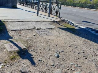La ciclabile a metà di Bertolla La ciclabile a metà di Bertolla