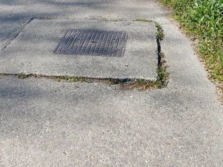 La ciclabile a metà di Bertolla La ciclabile a metà di Bertolla
