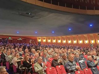 La platea del premio
