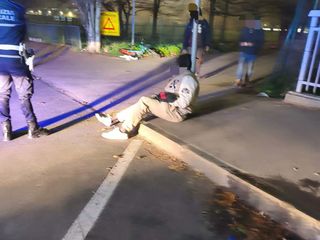 L'intervento in via Cigna