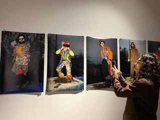 “Scarecrow” in corso Lanza “Scarecrow” in corso Lanza