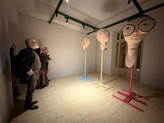 “Scarecrow” in corso Lanza “Scarecrow” in corso Lanza