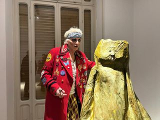 “Scarecrow” in corso Lanza “Scarecrow” in corso Lanza