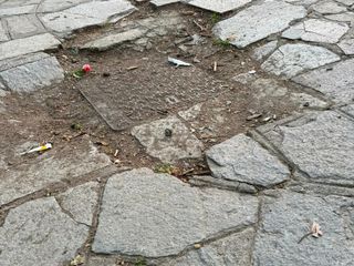 Giardini Jaquerio nel degrado Giardini Jaquerio nel degrado