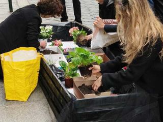 Protesta degli ambientalisti davanti a Palazzo Lascaris Protesta degli ambientalisti davanti a Palazzo Lascaris