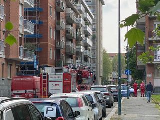 Forze dell'ordine sul posto, a Santa Rita