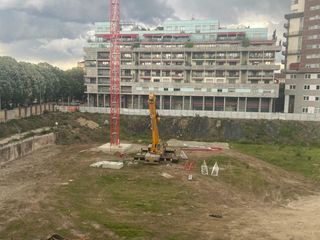 Il cantiere della maxi torre Il cantiere della maxi torre