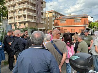 Il sopralluogo della Circoscrizione 5 in via Druento Il sopralluogo della Circoscrizione 5 in via Druento