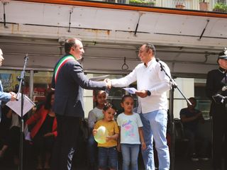 Festa in via Po per i nuovi cittadini Festa in via Po per i nuovi cittadini