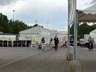 Gli effetti del maltempo a Torino Sud e al Salone del Libro Gli effetti del maltempo a Torino Sud e al Salone del Libro