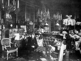 Margherita di Savoia all'interno della Palazzina di Stupinigi Margherita di Savoia all'interno della Palazzina di Stupinigi