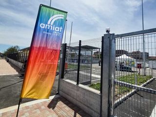 Taglio del nastro per il nuovo ecocentro Taglio del nastro per il nuovo ecocentro