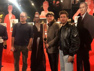L'inaugurazione della mostra alla Mole con i protagonisti del film &quot;Diabolik&quot;