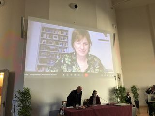 In foto, l'intervento della Ministra Messa