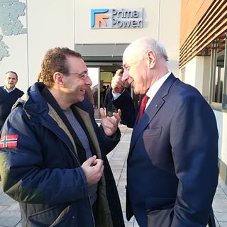 Prima Industrie festeggia quarant'anni di eccellenza con Padoan ospite d'onore