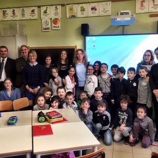 Venaria, inaugurate al “Matitone” le 10 LIM delle scuole cittadine