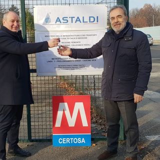 Collegno parte con la metropolitana: consegnata l'area alla ditta appaltatrice